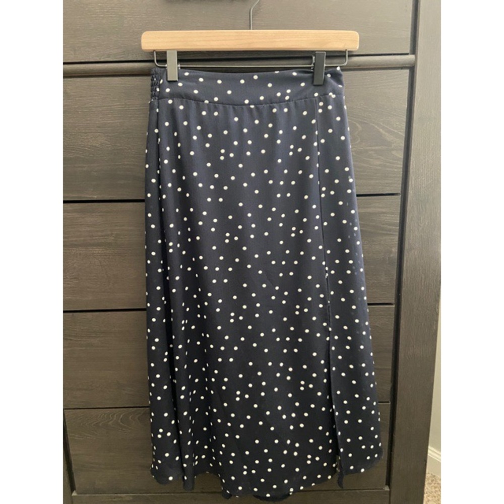 Row A (Nordstrom) split front midi skirt l Size S